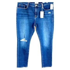 NWT FRAME Jeans 38" WAIST La Garcon Slouchy Sz 33